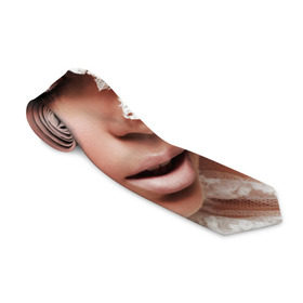 Галстук 3D с принтом Lady Gaga в Курске, 100% полиэстер | Длина 148 см; Плотность 150-180 г/м2 | Тематика изображения на принте: lady gaga | звезда | знаменитость | леди гага | музыка | певица