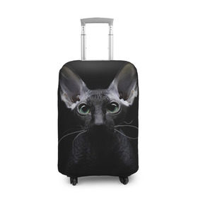 Чехол для чемодана 3D с принтом Сфинкс 2 в Курске, 86% полиэфир, 14% спандекс | двустороннее нанесение принта, прорези для ручек и колес | кот | котенок | котик | котэ | кошка | сфинкс