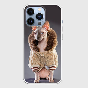 Чехол для iPhone 13 Pro с принтом Сфинкс 4 в Курске,  |  | кот | котенок | котик | котэ | кошка | сфинкс