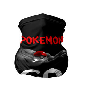 Бандана-труба 3D с принтом Pokemon GO 5 в Курске, 100% полиэстер, ткань с особыми свойствами — Activecool | плотность 150‒180 г/м2; хорошо тянется, но сохраняет форму | pikachu | poke ball | pokemon | pokemon go | пикачу | покемон