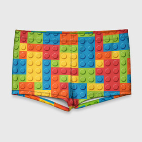 Мужские купальные плавки 3D с принтом Лего в Курске, Полиэстер 85%, Спандекс 15% |  | Тематика изображения на принте: lego | дети