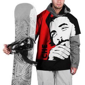 Накидка на куртку 3D с принтом Че Гевара в Курске, 100% полиэстер |  | che | che guevara | comandante | revolution | viva | революция | че | чегевара