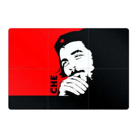 Магнитный плакат 3Х2 с принтом Че Гевара в Курске, Полимерный материал с магнитным слоем | 6 деталей размером 9*9 см | che | che guevara | comandante | revolution | viva | революция | че | чегевара