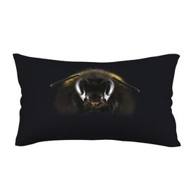 Подушка 3D антистресс с принтом Пчела в Курске, наволочка — 100% полиэстер, наполнитель — вспененный полистирол | состоит из подушки и наволочки на молнии | Тематика изображения на принте: глаза | насекомое | оса | пчела