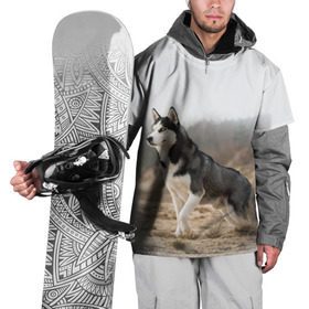 Накидка на куртку 3D с принтом Хаски в Курске, 100% полиэстер |  | Тематика изображения на принте: dog | husky | siberia | север | сибирь | собака | хаски