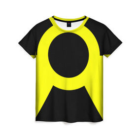 Женская футболка 3D с принтом Radiation в Курске, 100% полиэфир ( синтетическое хлопкоподобное полотно) | прямой крой, круглый вырез горловины, длина до линии бедер | radiation | s.t.a.l.k.e.r. | warning. | аномалия | радиация