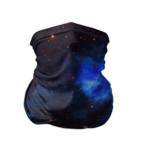 Бандана-труба 3D с принтом Холодная туманность в Курске, 100% полиэстер, ткань с особыми свойствами — Activecool | плотность 150‒180 г/м2; хорошо тянется, но сохраняет форму | вселенная | галактика | звёзды | космическое пространство | космос | созвездие