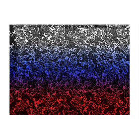 Обложка для студенческого билета с принтом Кислотность Российский флаг в Курске, натуральная кожа | Размер: 11*8 см; Печать на всей внешней стороне | Тематика изображения на принте: абстракция | линии | стиль | флаг | фон | фото | цвет