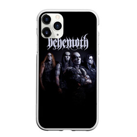 Чехол для iPhone 11 Pro матовый с принтом Behemoth в Курске, Силикон |  | Тематика изображения на принте: behemoth | dark | deathmetal | metal | бегемот | блэк метал