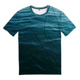 Мужская футболка 3D с принтом sea в Курске, 100% полиэфир | прямой крой, круглый вырез горловины, длина до линии бедер | orca | sea | whale | вода | киты | косатки | лето | любовь | море | океан | отдых | пальмы | пляж | солнце