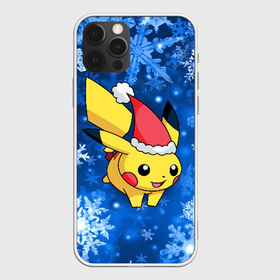 Чехол для iPhone 12 Pro Max с принтом Pikachu в Курске, Силикон |  | pikachu | pokeboll | pokemon | зима | новый год | пикачу | покеболл | покемон | снежинки
