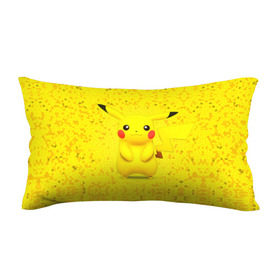 Подушка 3D антистресс с принтом Pikachu в Курске, наволочка — 100% полиэстер, наполнитель — вспененный полистирол | состоит из подушки и наволочки на молнии | pikachu | pokeboll | pokemon | пикачу | покеболл | покемон