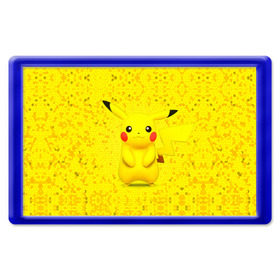 Магнит 45*70 с принтом Pikachu в Курске, Пластик | Размер: 78*52 мм; Размер печати: 70*45 | pikachu | pokeboll | pokemon | пикачу | покеболл | покемон