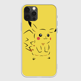 Чехол для iPhone 12 Pro Max с принтом Pikachu в Курске, Силикон |  | Тематика изображения на принте: pikachu | pokeboll | pokemon | пикачу | покеболл | покемон