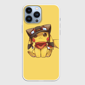 Чехол для iPhone 13 Pro Max с принтом Пикачу в шапочке в Курске,  |  | pikachu | pokeball | pokemon | пикачу | покеболл | покемон