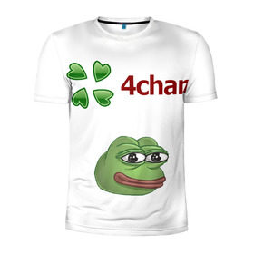 Мужская футболка 3D спортивная с принтом 4ch.memes в Курске, 100% полиэстер с улучшенными характеристиками | приталенный силуэт, круглая горловина, широкие плечи, сужается к линии бедра | 4ch