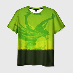 Мужская футболка 3D с принтом Веномансер в Курске, 100% полиэфир | прямой крой, круглый вырез горловины, длина до линии бедер | dota | dota 2 | venomancer | веномансер | дота | дотан | раки