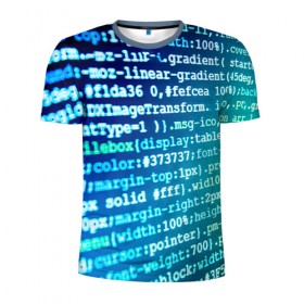Мужская футболка 3D спортивная с принтом Программирование 7 в Курске, 100% полиэстер с улучшенными характеристиками | приталенный силуэт, круглая горловина, широкие плечи, сужается к линии бедра | день программиста | код | подарок | праздник | программист