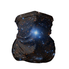 Бандана-труба 3D с принтом Космические дали в Курске, 100% полиэстер, ткань с особыми свойствами — Activecool | плотность 150‒180 г/м2; хорошо тянется, но сохраняет форму | вселенная | галактика | звёзды | космическое пространство | космос | созвездие