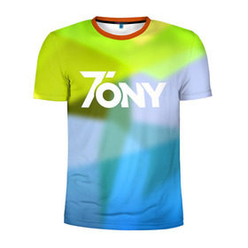 Мужская футболка 3D спортивная с принтом TonyCreative 9 в Курске, 100% полиэстер с улучшенными характеристиками | приталенный силуэт, круглая горловина, широкие плечи, сужается к линии бедра | minecraft | teamcrtv | tony | tony creative | tonycreative | yotube | блоггер | блогер | майнкрафт | тони | тони креатив | ютуб | ютьюб