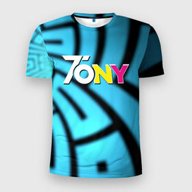 Мужская футболка 3D спортивная с принтом TonyCreative 5 в Курске, 100% полиэстер с улучшенными характеристиками | приталенный силуэт, круглая горловина, широкие плечи, сужается к линии бедра | minecraft | teamcrtv | tony | tony creative | tonycreative | yotube | блоггер | блогер | майнкрафт | тони | тони креатив | ютуб | ютьюб