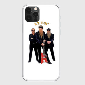 Чехол для iPhone 12 Pro Max с принтом ZZ TOP в Курске, Силикон |  | Тематика изображения на принте: blues | rock | zz top | блюз | зизи топ | музыка | рок