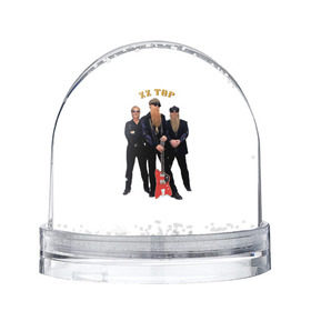 Снежный шар с принтом ZZ TOP в Курске, Пластик | Изображение внутри шара печатается на глянцевой фотобумаге с двух сторон | blues | rock | zz top | блюз | зизи топ | музыка | рок
