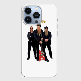 Чехол для iPhone 13 Pro с принтом ZZ TOP в Курске,  |  | blues | rock | zz top | блюз | зизи топ | музыка | рок