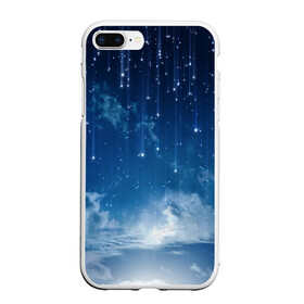 Чехол для iPhone 7Plus/8 Plus матовый с принтом Звездное небо в Курске, Силикон | Область печати: задняя сторона чехла, без боковых панелей | вселенная | галактика | звезды | небо | ночь