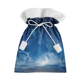 Подарочный 3D мешок с принтом Звездное небо в Курске, 100% полиэстер | Размер: 29*39 см | Тематика изображения на принте: вселенная | галактика | звезды | небо | ночь
