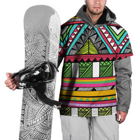 Накидка на куртку 3D с принтом Зимбабве в Курске, 100% полиэстер |  | Тематика изображения на принте: африка | орнамент | этнический | этно
