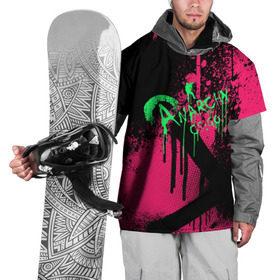 Накидка на куртку 3D с принтом cs:go - Neon Revolution в Курске, 100% полиэстер |  | Тематика изображения на принте: cs | csgo | го | кс