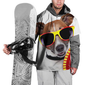 Накидка на куртку 3D с принтом Джек Рассел с веером в Курске, 100% полиэстер |  | Тематика изображения на принте: джек рассел | песик | песики | собака | собаки | терьер