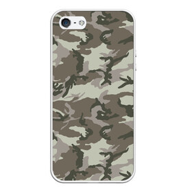Чехол для iPhone 5/5S матовый с принтом Камуфляж в Курске, Силикон | Область печати: задняя сторона чехла, без боковых панелей | army | camo | camouflage | fishing | hunting | армия | камуфляж | маскировка | охота | рыбалка