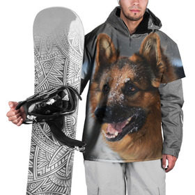 Накидка на куртку 3D с принтом Длинношерстная овчарка в Курске, 100% полиэстер |  | овчарка | овчарки | песик | песики | собака | собаки