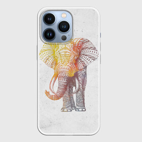 Чехол для iPhone 13 Pro с принтом Solar Elephant в Курске,  |  | красивый | крутой | рисунок | слон | узор