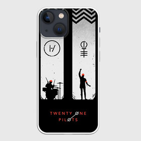 Чехол для iPhone 13 mini с принтом Twenty one pilots в Курске,  |  | rock | t.o.p. | top | twenty one pilots | рок