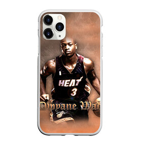 Чехол для iPhone 11 Pro Max матовый с принтом Баскетболист Dwyane Wade в Курске, Силикон |  | chicago bulls | баскетбол | буллз | дуэйн уэйд | нба | чикаго