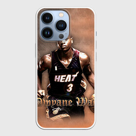 Чехол для iPhone 13 Pro с принтом Баскетболист Dwyane Wade в Курске,  |  | Тематика изображения на принте: chicago bulls | баскетбол | буллз | дуэйн уэйд | нба | чикаго