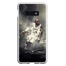 Чехол для Samsung S10E с принтом Kobe Bryant в Курске, Силикон | Область печати: задняя сторона чехла, без боковых панелей | kobe bryant | lakers | los angeles lakers | nba. | баскетбол | баскетболист | коби брайант | лайкерс | лос анджелес лейкерс | нба