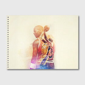Альбом для рисования с принтом Kobe Bryant в Курске, 100% бумага
 | матовая бумага, плотность 200 мг. | kobe bryant | lakers | los angeles lakers | nba. | баскетбол | баскетболист | коби брайант | лайкерс | лос анджелес лейкерс | нба