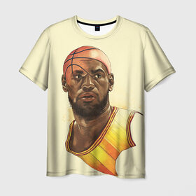Мужская футболка 3D с принтом LeBron James в Курске, 100% полиэфир | прямой крой, круглый вырез горловины, длина до линии бедер | cleveland cavaliers | lebron james | nba. | баскетбол | баскетболист | джеймс леброн | кливленд кавальерс | нба