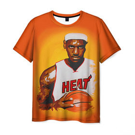 Мужская футболка 3D с принтом LeBron James в Курске, 100% полиэфир | прямой крой, круглый вырез горловины, длина до линии бедер | cleveland cavaliers | lebron james | nba. | баскетбол | баскетболист | джеймс леброн | кливленд кавальерс | нба