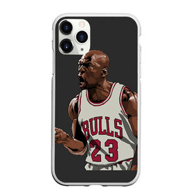 Чехол для iPhone 11 Pro Max матовый с принтом Michael Jordan в Курске, Силикон |  | chicago bulls | michael jeffrey jordan | nba. | баскетбол | баскетболист | вашингтон уизардс | майкл джордан | нба | чикаго | чикаго буллз