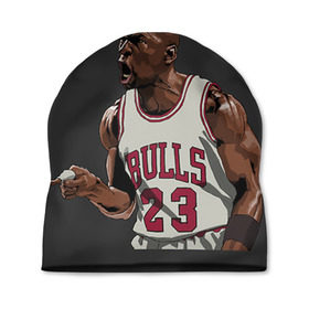 Шапка 3D с принтом Michael Jordan в Курске, 100% полиэстер | универсальный размер, печать по всей поверхности изделия | chicago bulls | michael jeffrey jordan | nba. | баскетбол | баскетболист | вашингтон уизардс | майкл джордан | нба | чикаго | чикаго буллз