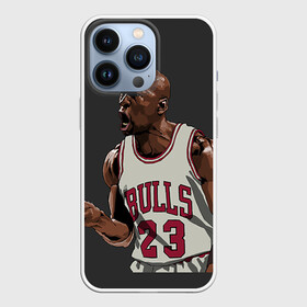 Чехол для iPhone 13 Pro с принтом Michael Jordan в Курске,  |  | Тематика изображения на принте: chicago bulls | michael jeffrey jordan | nba. | баскетбол | баскетболист | вашингтон уизардс | майкл джордан | нба | чикаго | чикаго буллз