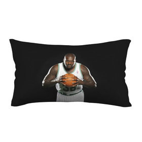 Подушка 3D антистресс с принтом Shaquille O`Neal в Курске, наволочка — 100% полиэстер, наполнитель — вспененный полистирол | состоит из подушки и наволочки на молнии | Тематика изображения на принте: shaquille oneal | баскетболист | нба | шакил онил