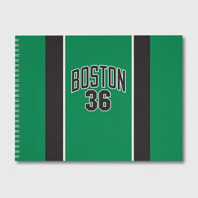 Альбом для рисования с принтом Boston Celtics 36 в Курске, 100% бумага
 | матовая бумага, плотность 200 мг. | 36 | boston celtics | shaquille oneal | бостон | бостон селтикс | нба | селтикс | шакил онил