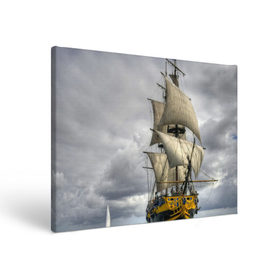 Холст прямоугольный с принтом Корабль в Курске, 100% ПВХ |  | Тематика изображения на принте: вода | корабль | море | небо | океан | плавание