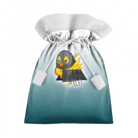 Подарочный 3D мешок с принтом Sneaky Beaky Like в Курске, 100% полиэстер | Размер: 29*39 см | community stickers | counter strike | cs | cs go | тише воды